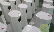 贵港创意高档玻璃钢垃圾桶生产厂家