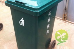 南宁户外物业小区塑料垃圾桶生产厂家