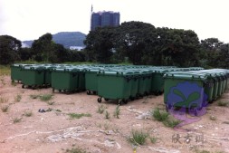 柳州城市街道环保塑料垃圾桶生产厂家