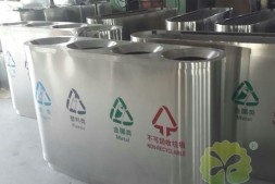 南宁机场分类不锈钢垃圾桶厂家定制